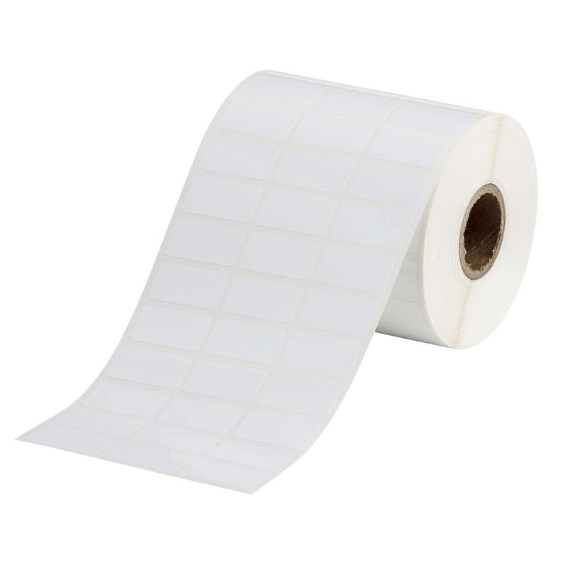 1" Core Series WorkHorse Polyester Thermal Transfer Label, B-423, 0.5 x 1 in, 5000 Labels per Roll